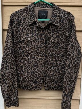 Nine West Leopard Print Jacket